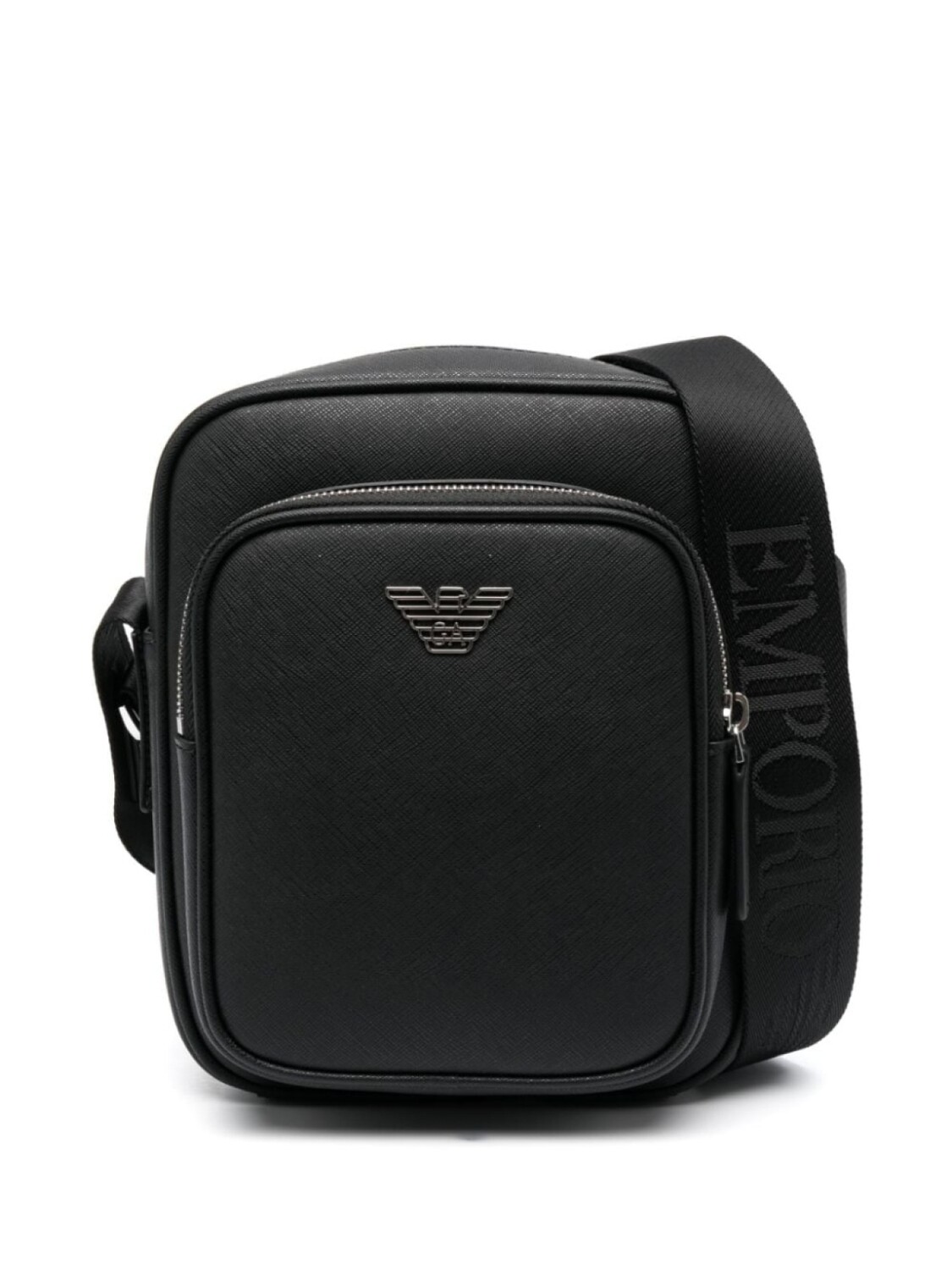 

Emporio Armani сумка-мессенджер с логотипом, черный