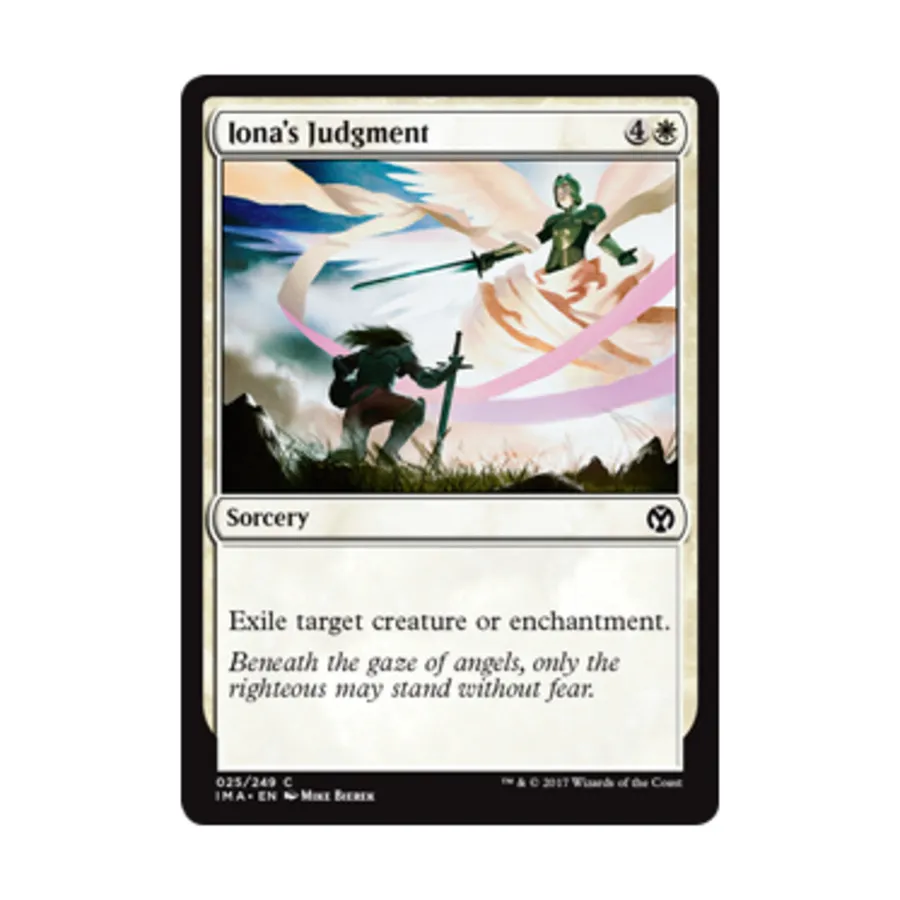 

CCG Правосудие Ионы (клавиша С), MTG - Iconic Masters