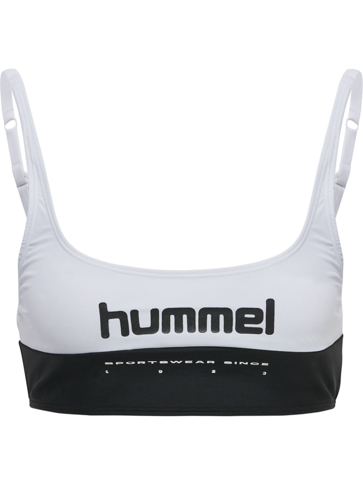 

Верх бикини Hummel Swim Bra Hmlcindi Wassersport Damen, цвет WHITE/BLACK