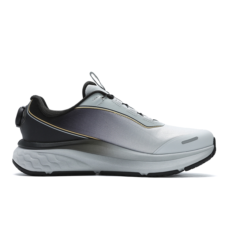 BOA NUVOLE 2 Амортизирующие Дышащие Низкие Беговые Кроссовки Мужские Sun Rock Gray FILA, Solar Rock Gray — фото 2