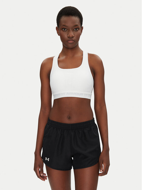 

Спортивный бюстгальтер Crossback Mid Bra 1361034 Under Armour, белый