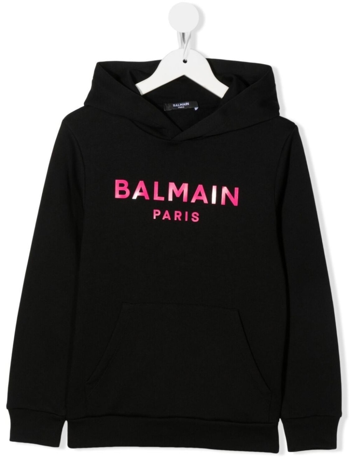 

Balmain Kids худи с логотипом, черный