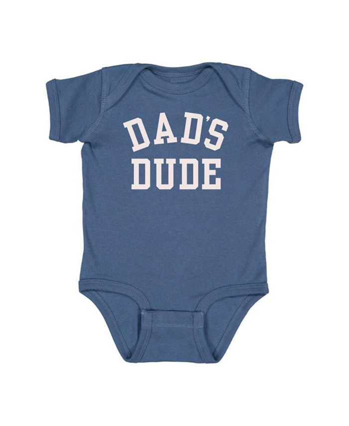 

Боди с коротким рукавом "Dad's Dude" для мальчиков - Baby Sweet Wink, синий
