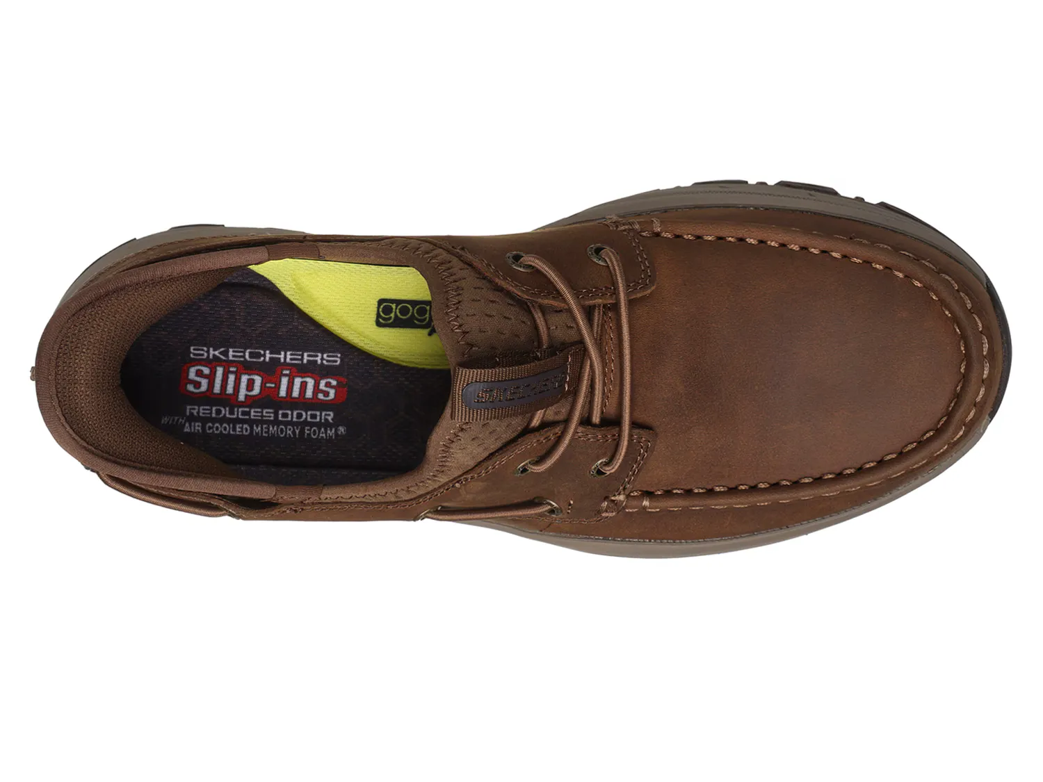 Слипоны Slip-Ins Relaxed Fit Knowlson Shore Thing Moc Slip-On Skechers, цвет desert — фото 4