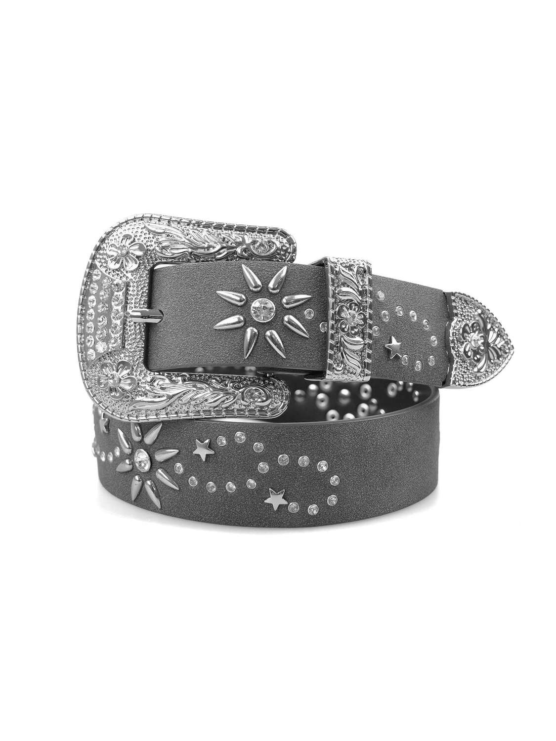 

AVANT-GARDE PARIS Ремень 'Arisa' в темно-сером цвете