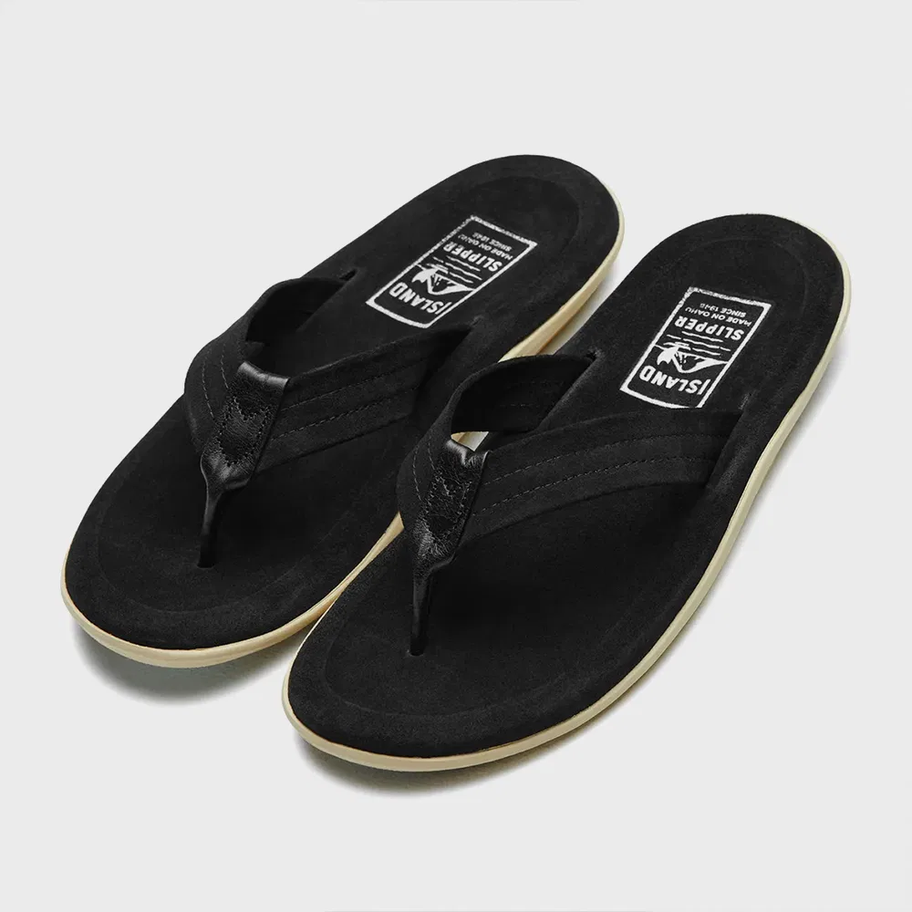 Мужские замшевые шлёпанцы Pt203 от Island Slipper