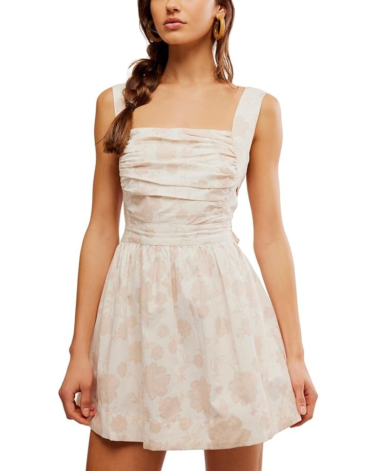 

Платье Free People Meet Me in Maui Printed M, цвет Ivory Combo
