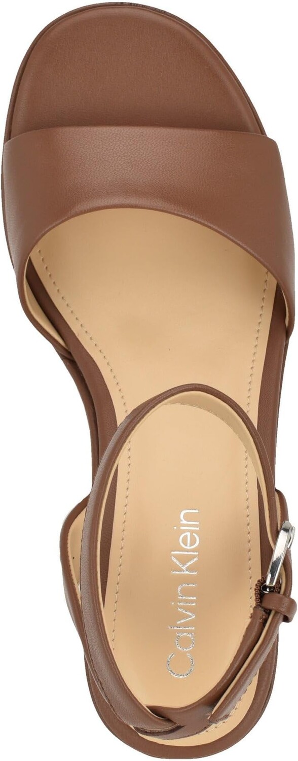 Сандалии Calvin Klein Summer, цвет Medium Brown Leather — фото 2