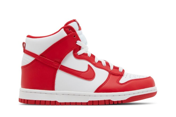 

Кроссовки Nike Dunk High GS, красный