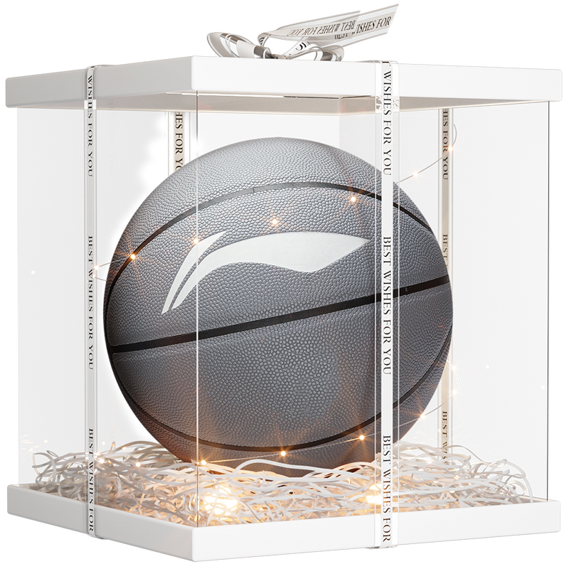 

Китайский PU баскетбольный мяч gray размер 7 соревновательный unisex LINING