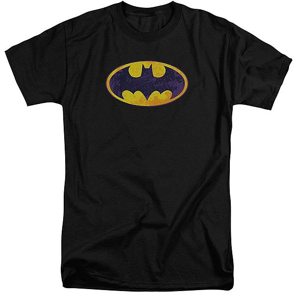 

Футболка Batman bm neon distress logo adult tall Licensed Character