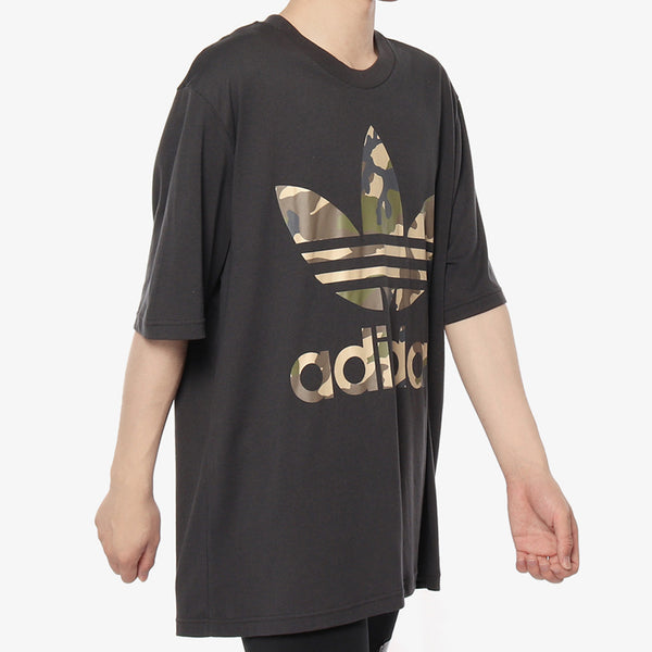 Футболка originals logo short sleeve men's black Adidas, черный — фото 4