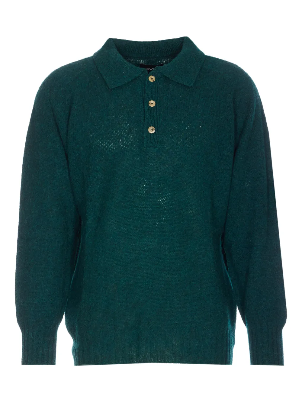 

Поло с воротником на пуговицах Ghost Howlin', зеленый