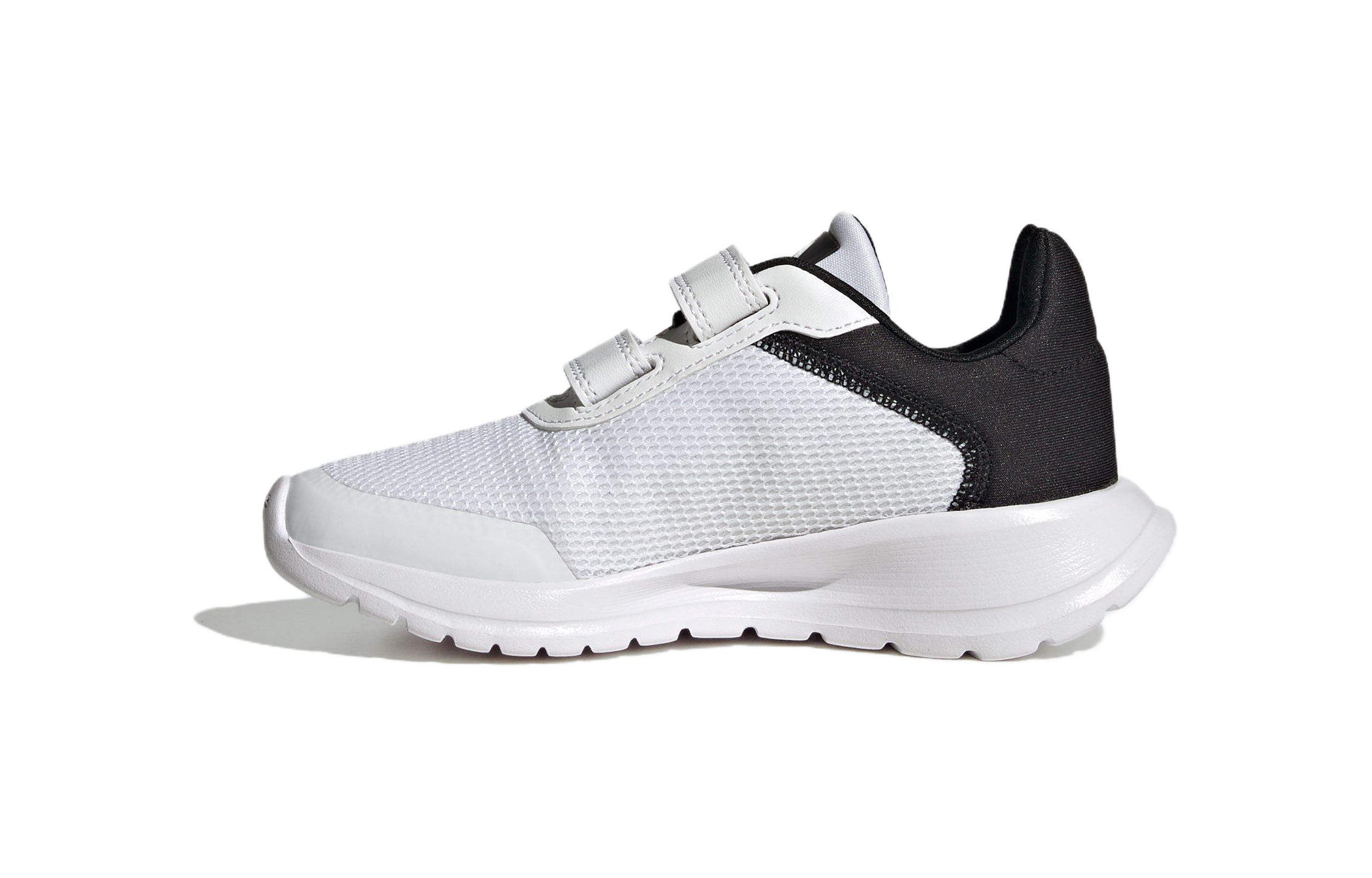 Adidas Кроссовки для бега TENSAUR с низким верхом, устойчивые к истиранию, белые, черные, детские — фото 2