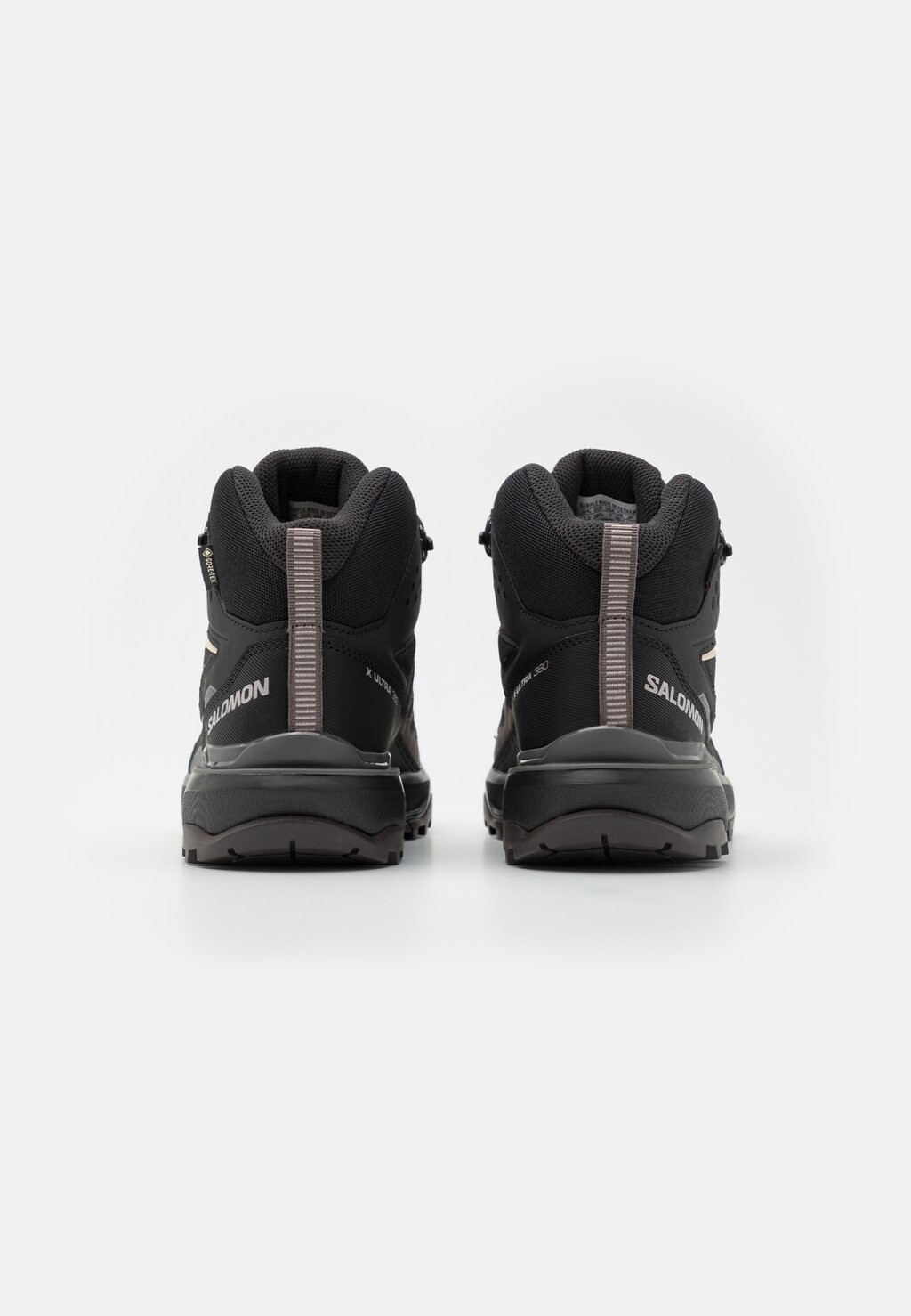 Кроссовки X ULTRA 360 MID GTX Salomon, цвет black/plum kitten/shale — фото 3