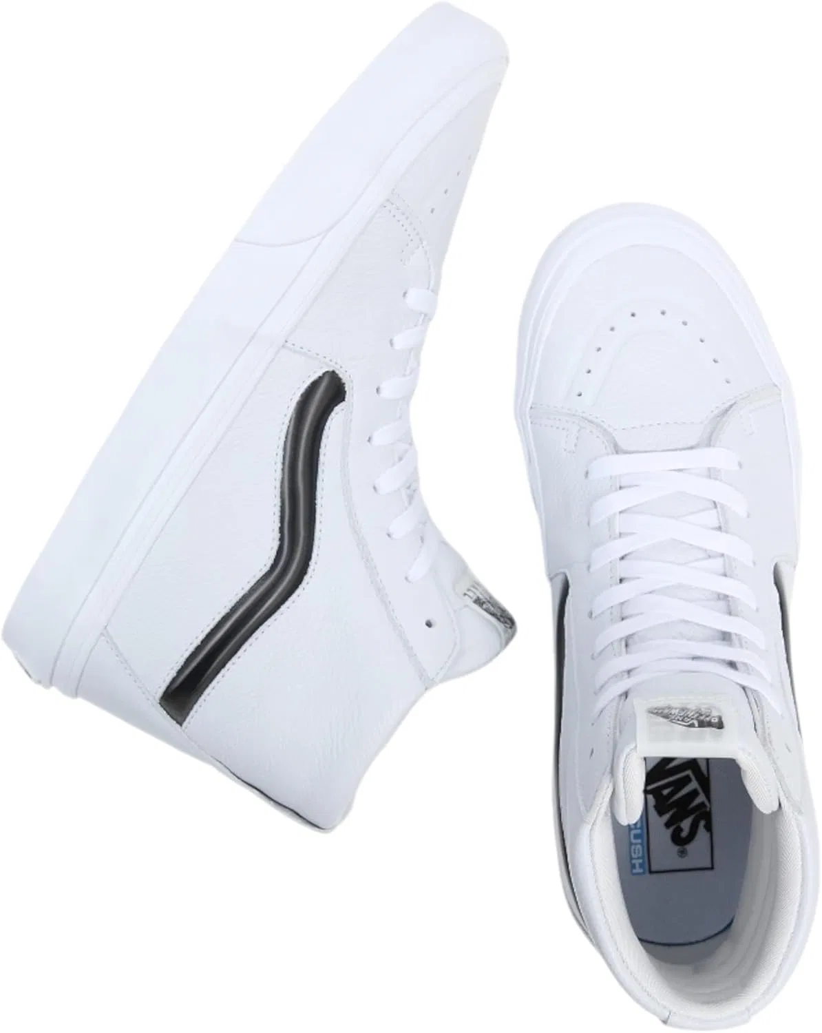 Мужские кроссовки Vans UA Sk8-hi, белые, размер XL — фото 3