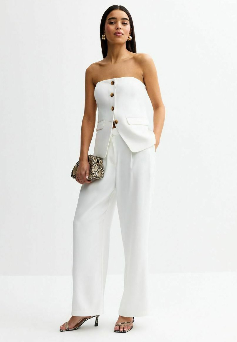 

Брюки STRAIGHT LEG TAILORED New Look, белый
