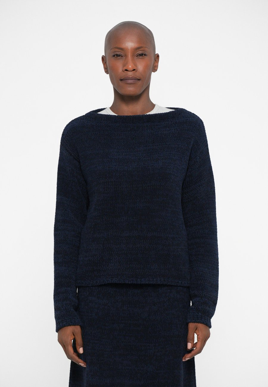 

Джемпер Proenza Schouler White Label MADDOX SWEATER, Navy/Black Ombre/Dark Blue