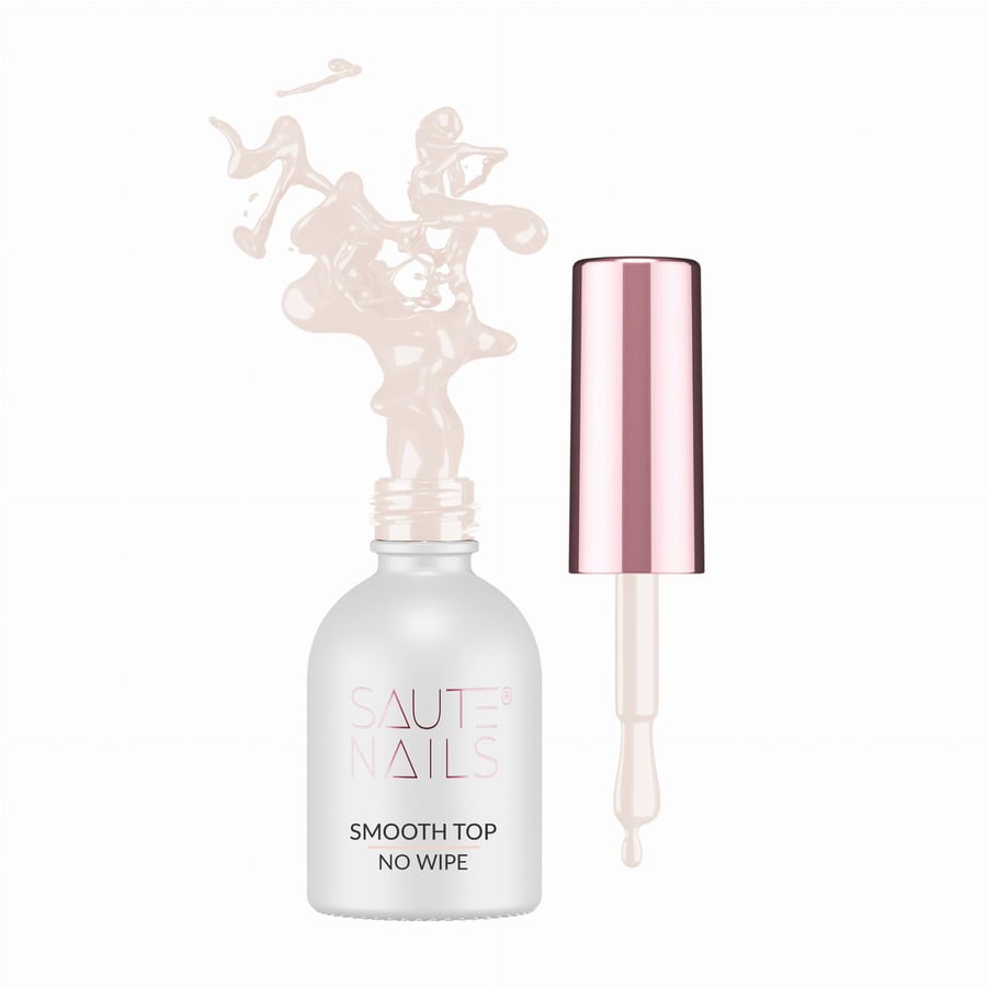 

SAUTE NAILS Hybrid Top SMOOTH TOP No Wipe - 8 мл