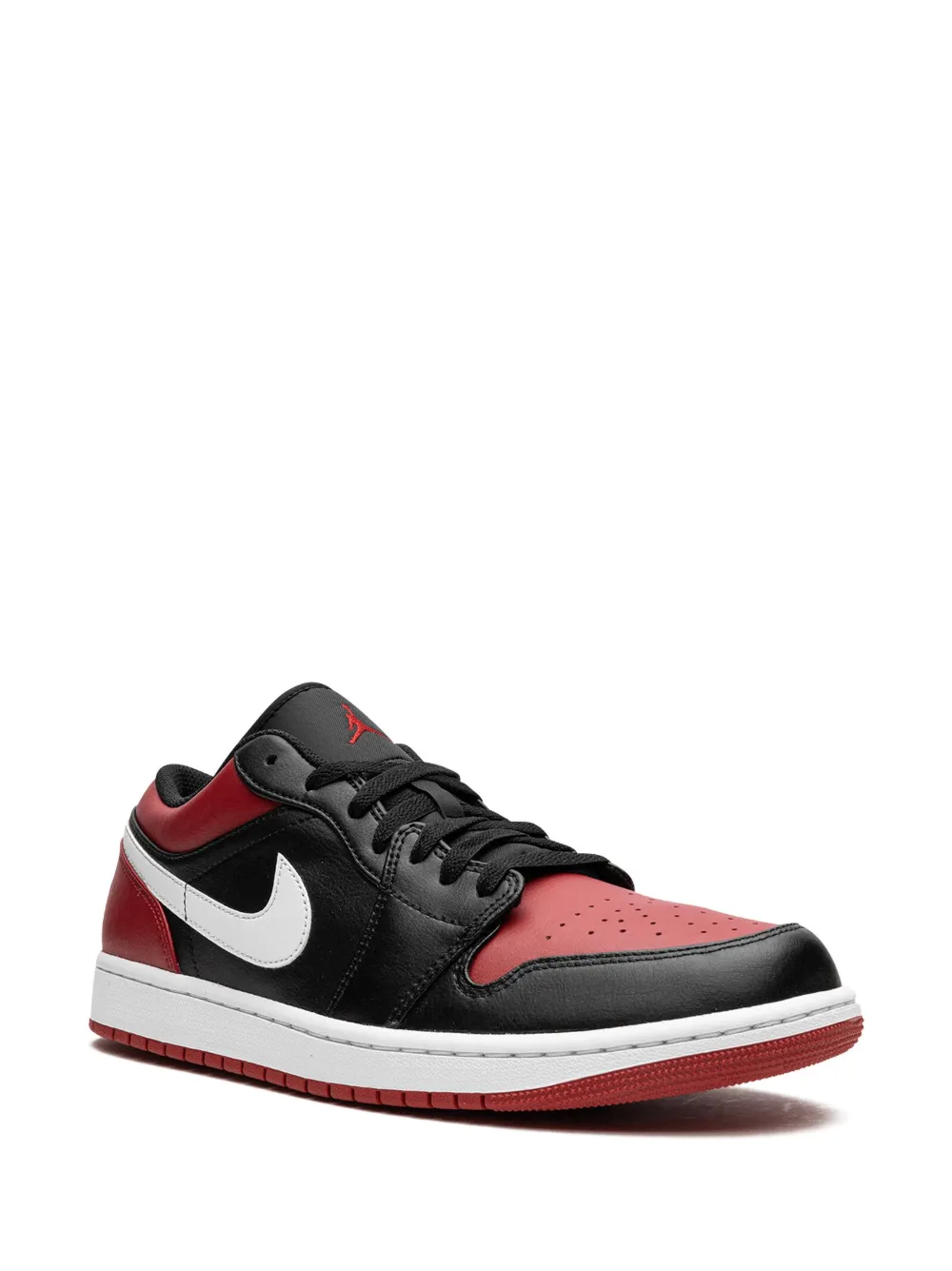 Кроссовки Air Jordan 1 Low Alternate Bred Toe, красный — фото 2