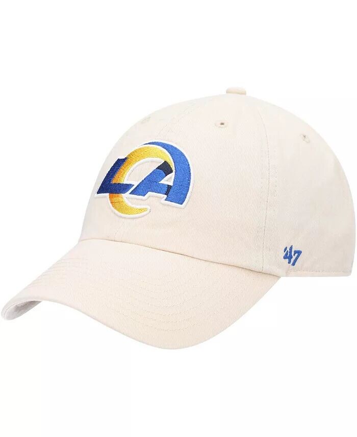 

Мужская регулируемая шапка Bone Los Angeles Rams Secondary Clean Up '47 Brand
