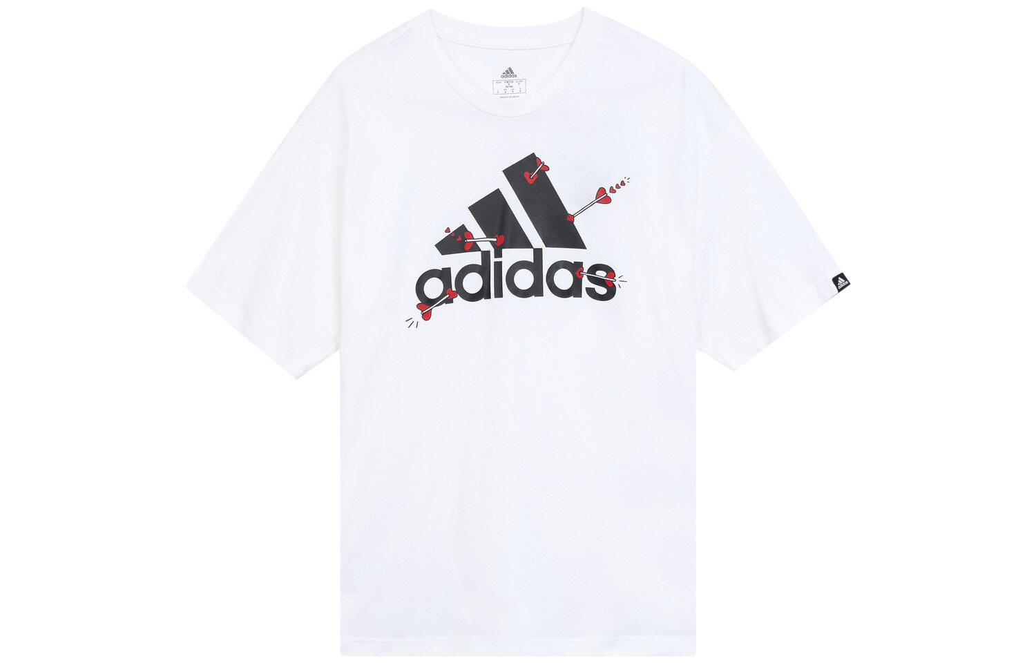 

Футболка adidas унисекс, Белый