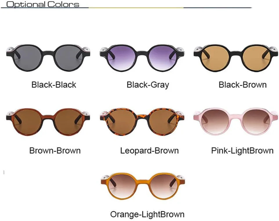 

Солнцезащитные очки UV400 круглой формы с градиентным покрытием для женщин и мужчин, для бега и занятий спортом на открытом воздухе generic, Black-black.