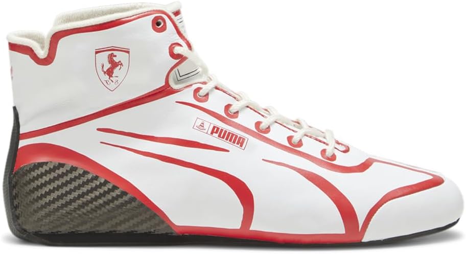 

Кроссовки PUMA мужские Scuderia Ferrari Speedcat Pro Joshua Vides высокие повседневные - красные