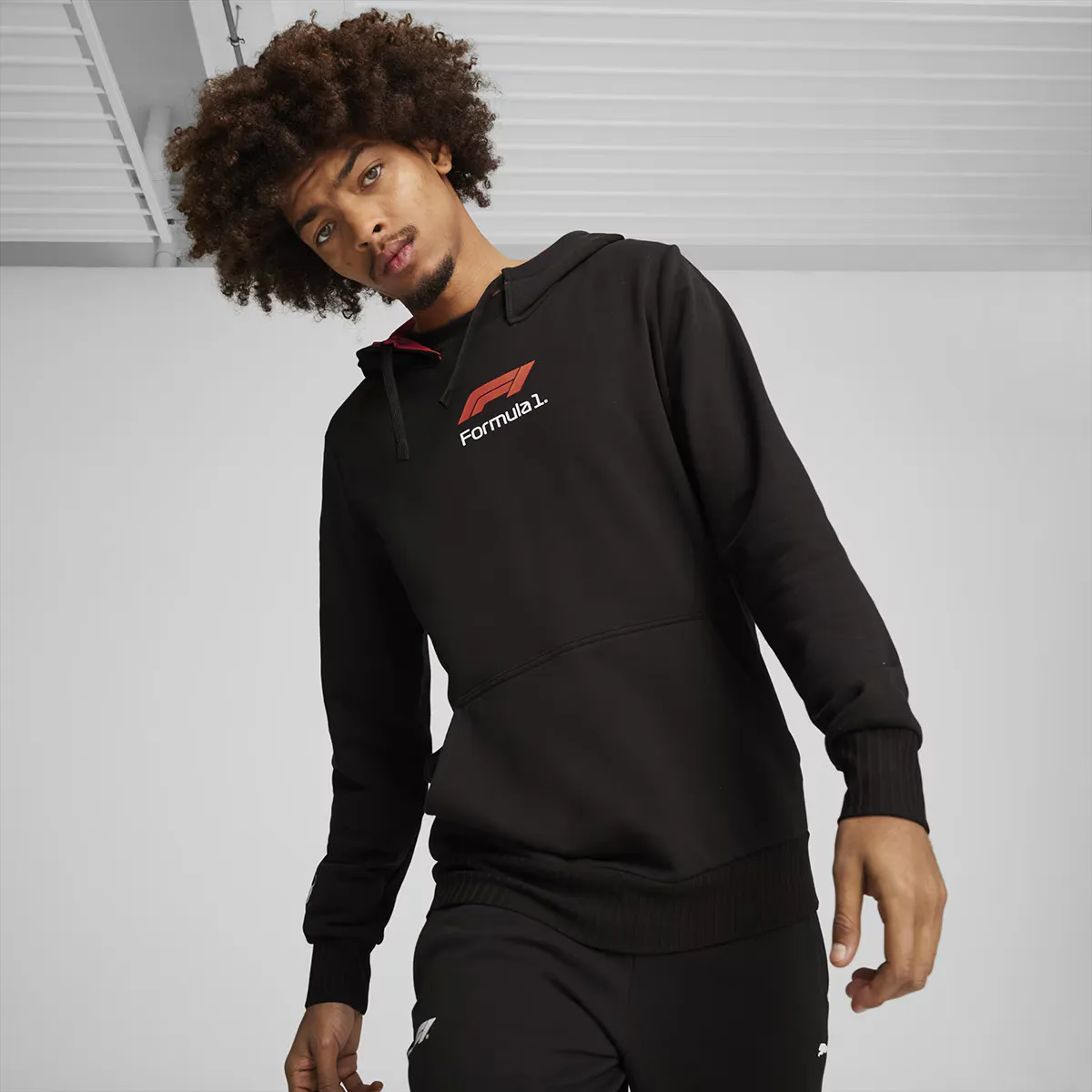

Мужская толстовка с капюшоном Puma F1 Graphic Hoodie, черный