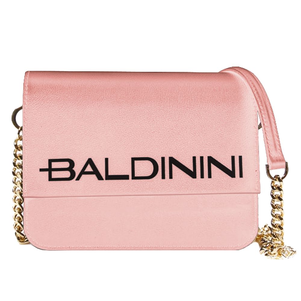 

Сумка из розовой телячьей кожи Baldinini Trend, розовый