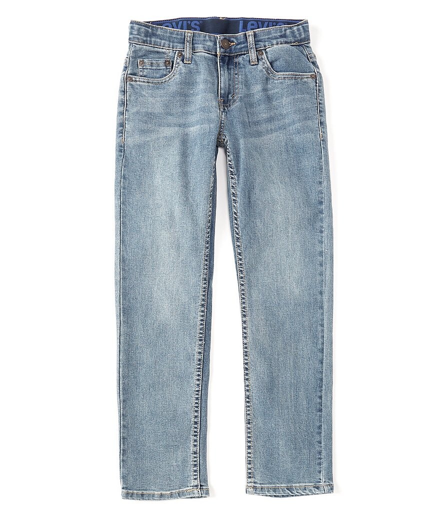 

Джинсы из денима Levi's Big Boys 8-20 502 Regular зауженного кроя, синий