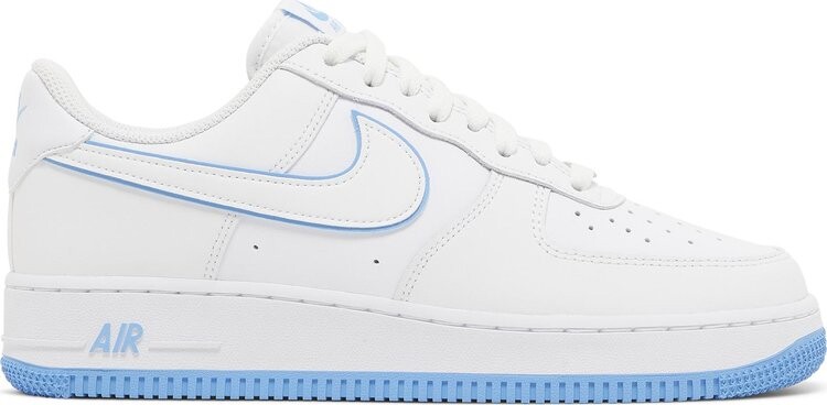 

Кроссовки Air Force 1 '07 'White University Blue', белый