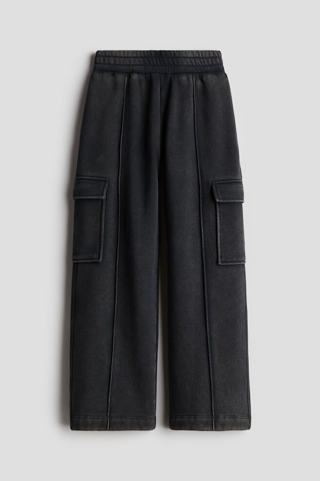 

Брюки-Карго без застежки H&M, серый