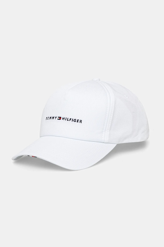 

Хлопковая кепка с козырьком Tommy Hilfiger, белый