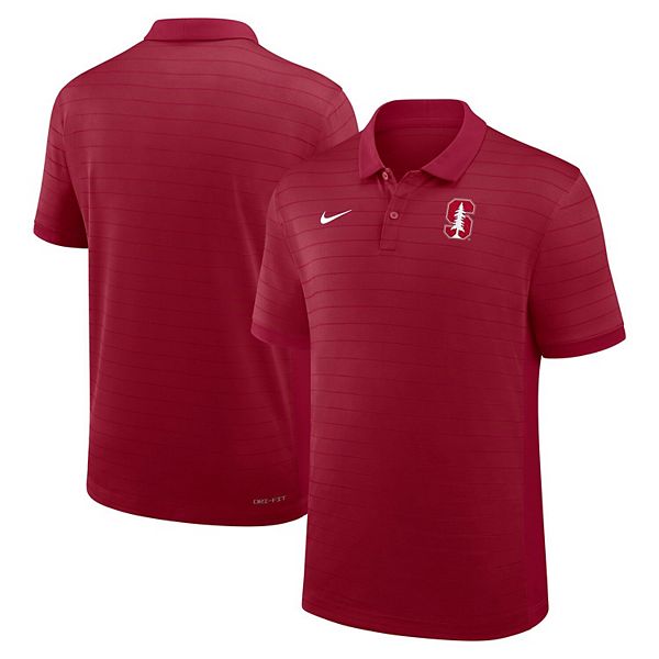 

Мужская поло dri-fit stanford cardinal 2025 early season coaches sideline victory stripe Nike
