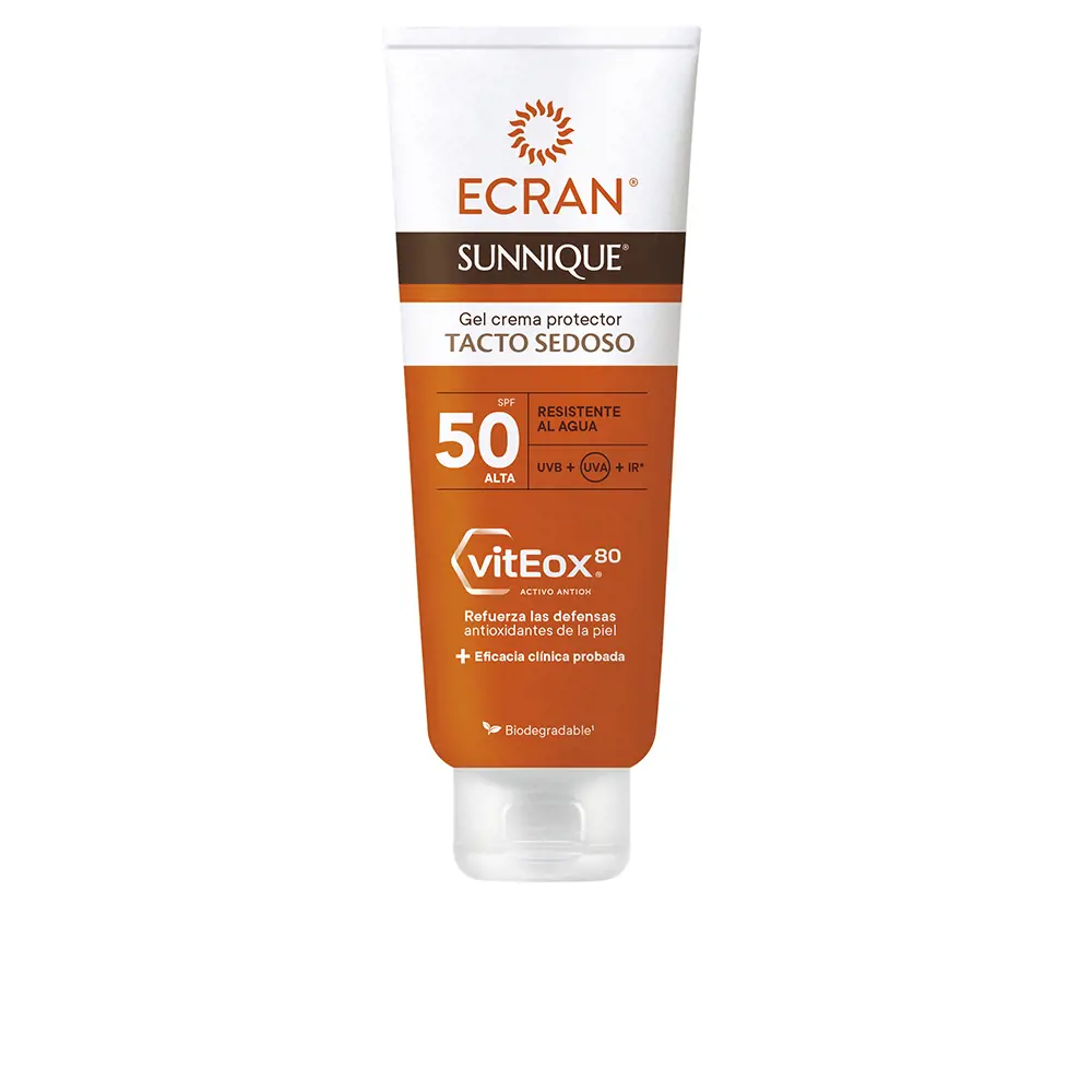 

Солнцезащитный крем Ecran sunnique gel crema tacto seda spf50 Ecran, 250 мл.