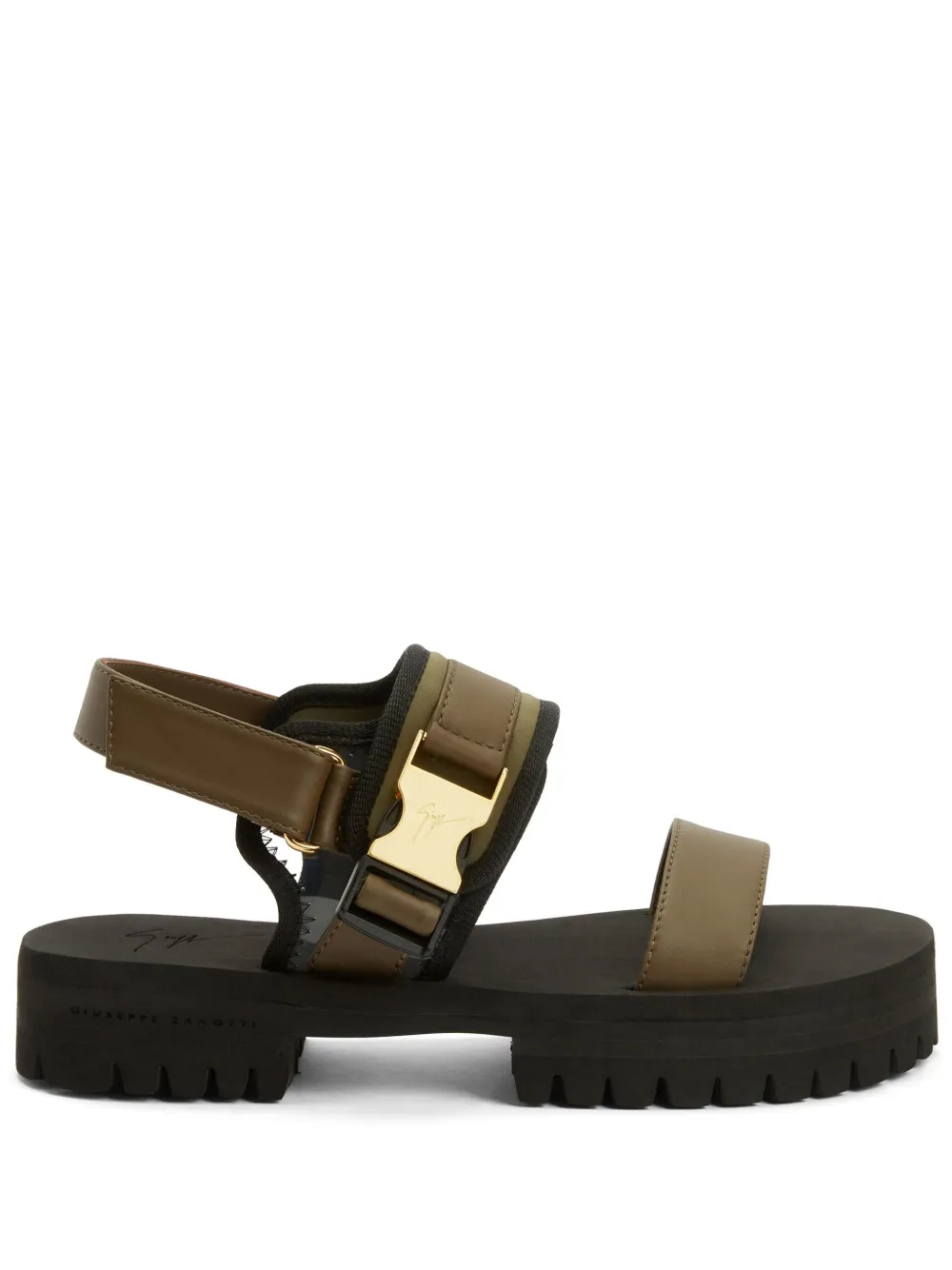 

Сандалии Mederic на липучках Giuseppe Zanotti, зеленый