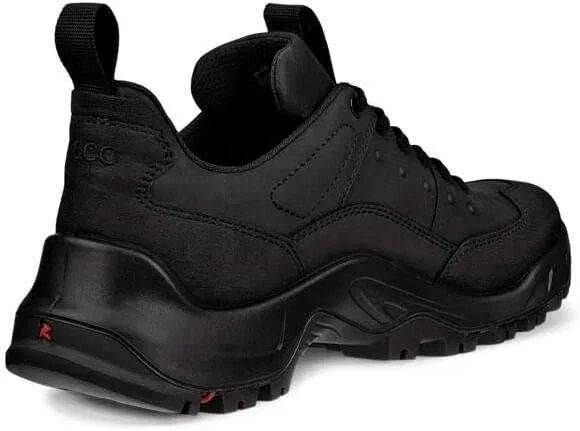 Мужские водонепроницаемые походные кроссовки ECCO Offroad на шнуровке, Black — фото 2