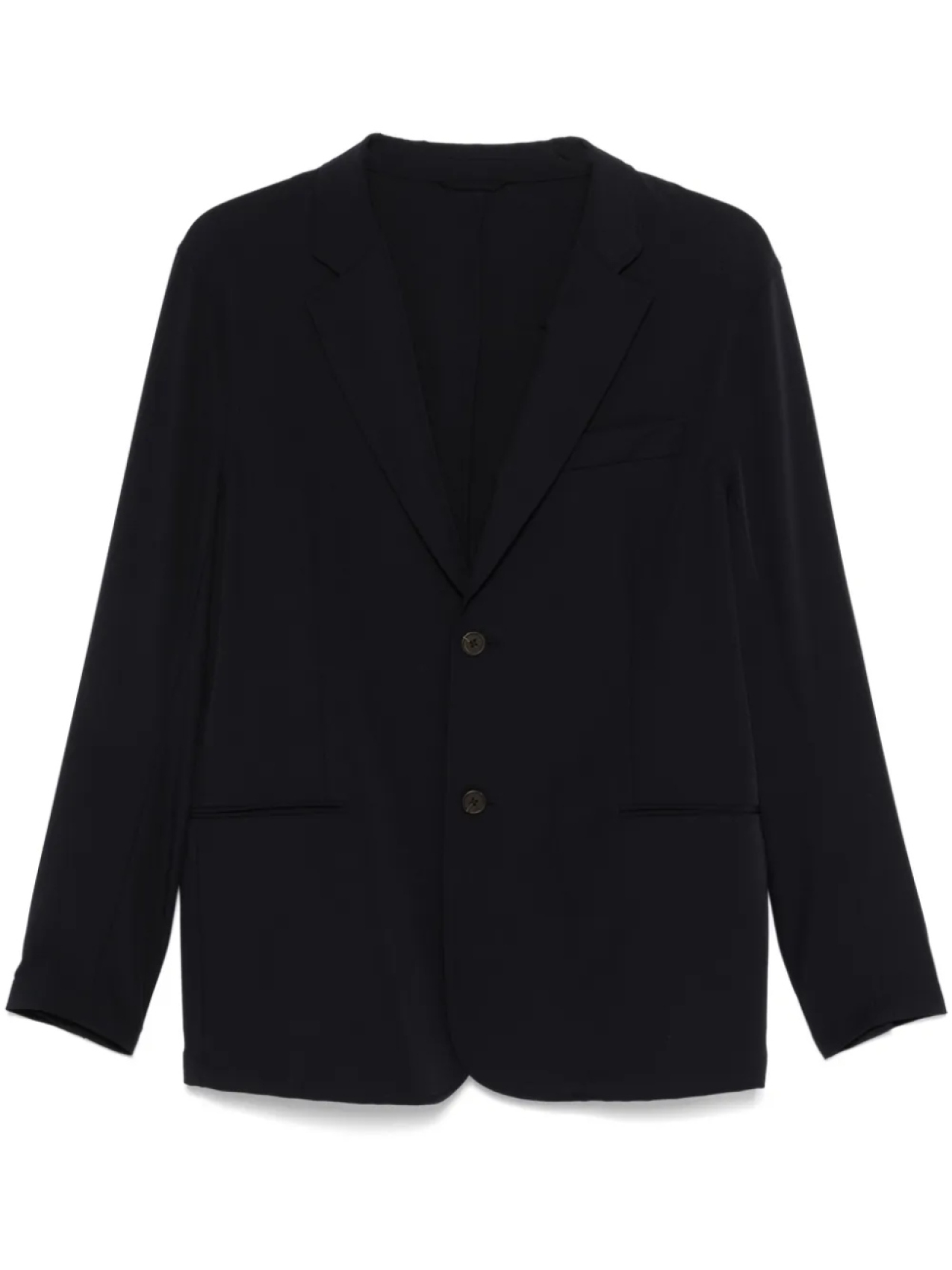 

Однобортный пиджак Emporio Armani, синий