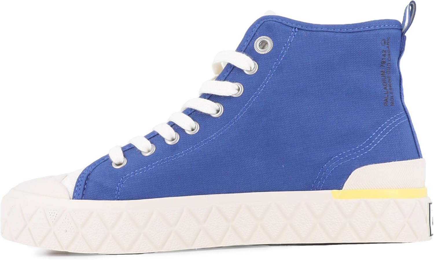Кроссовки Palladium Unisex Palla Ace Mid из органического канваса на шнуровке, синий — фото 4