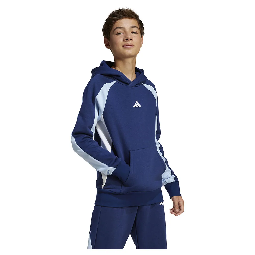 

Худи adidas Seasonal Essentials Colorblock Fleece, синий