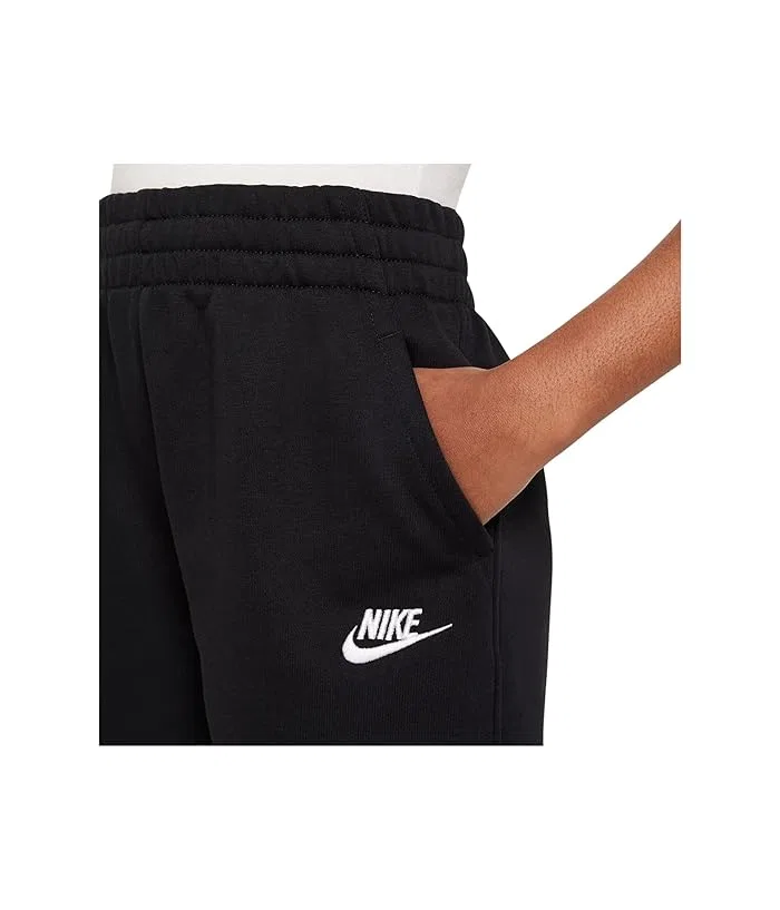 Шорты флисовые Sportswear Club Nike Kids, Black/White — фото 4