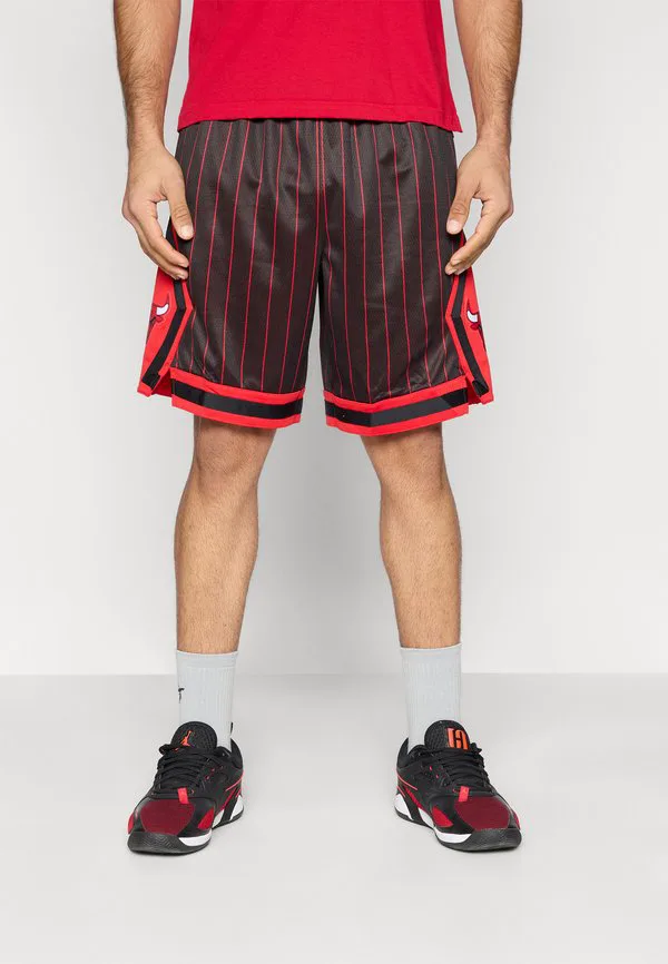Шорты swingman statement edition команды chicago bulls, клубная одежда Nike Performance, Black/White