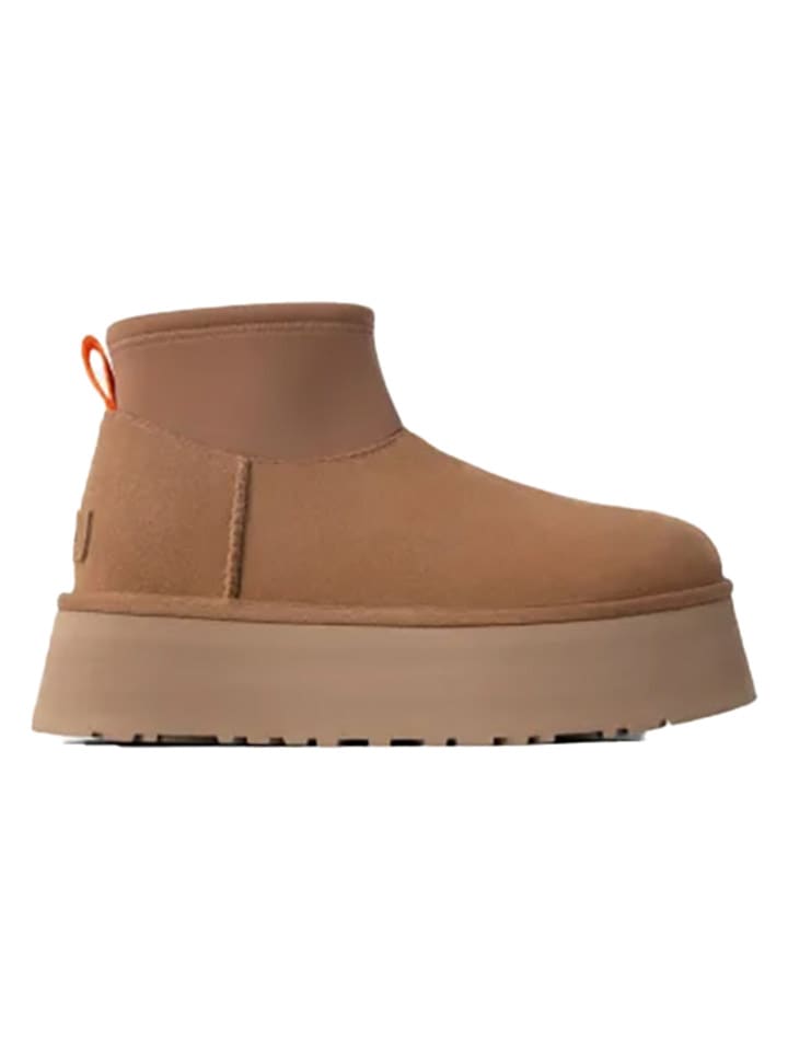 Сапоги UGG Leder-Boots Classic Mini Dipper, светло-коричневый