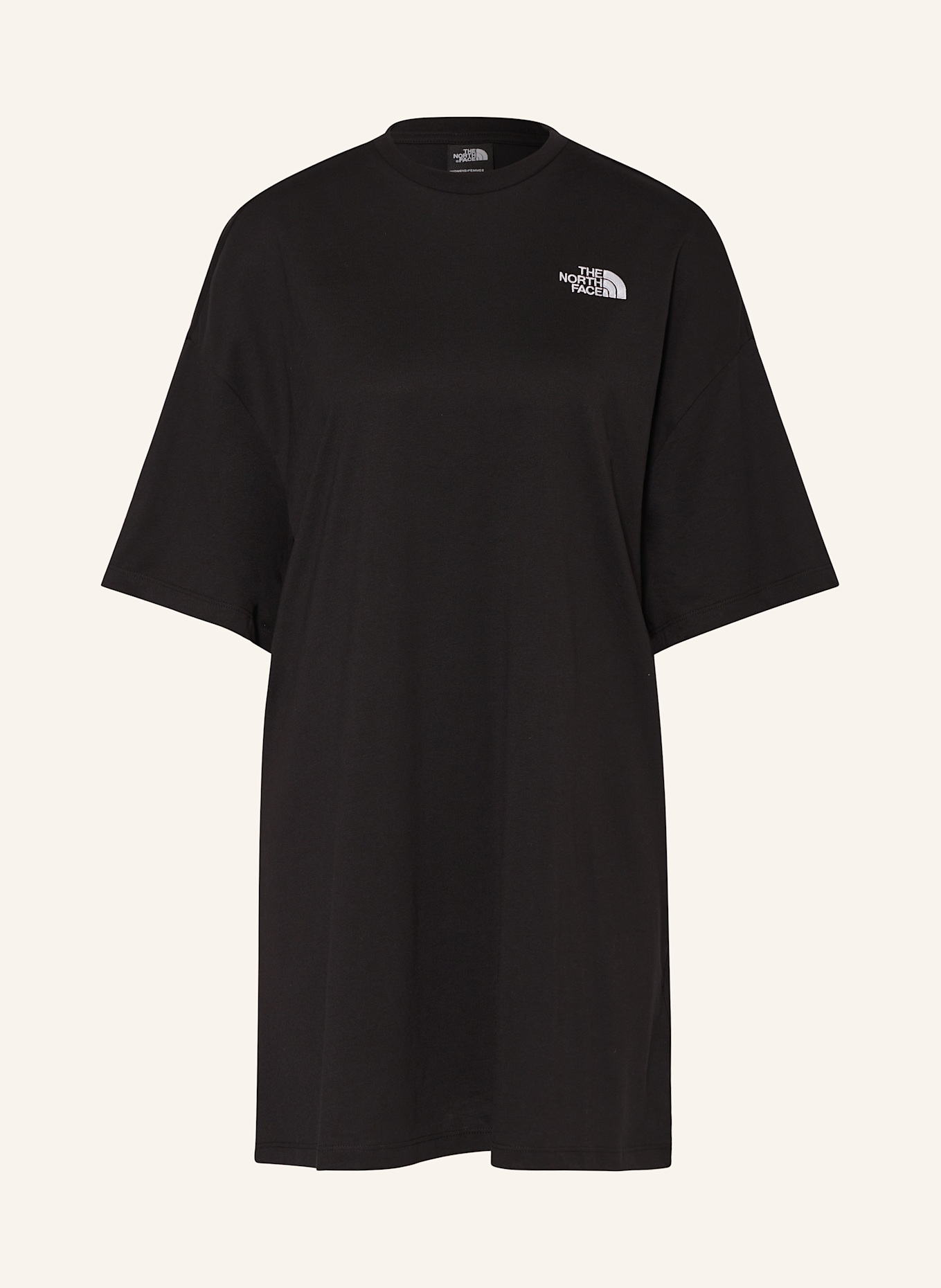 

Платье из джерси простое купольное The North Face, черный