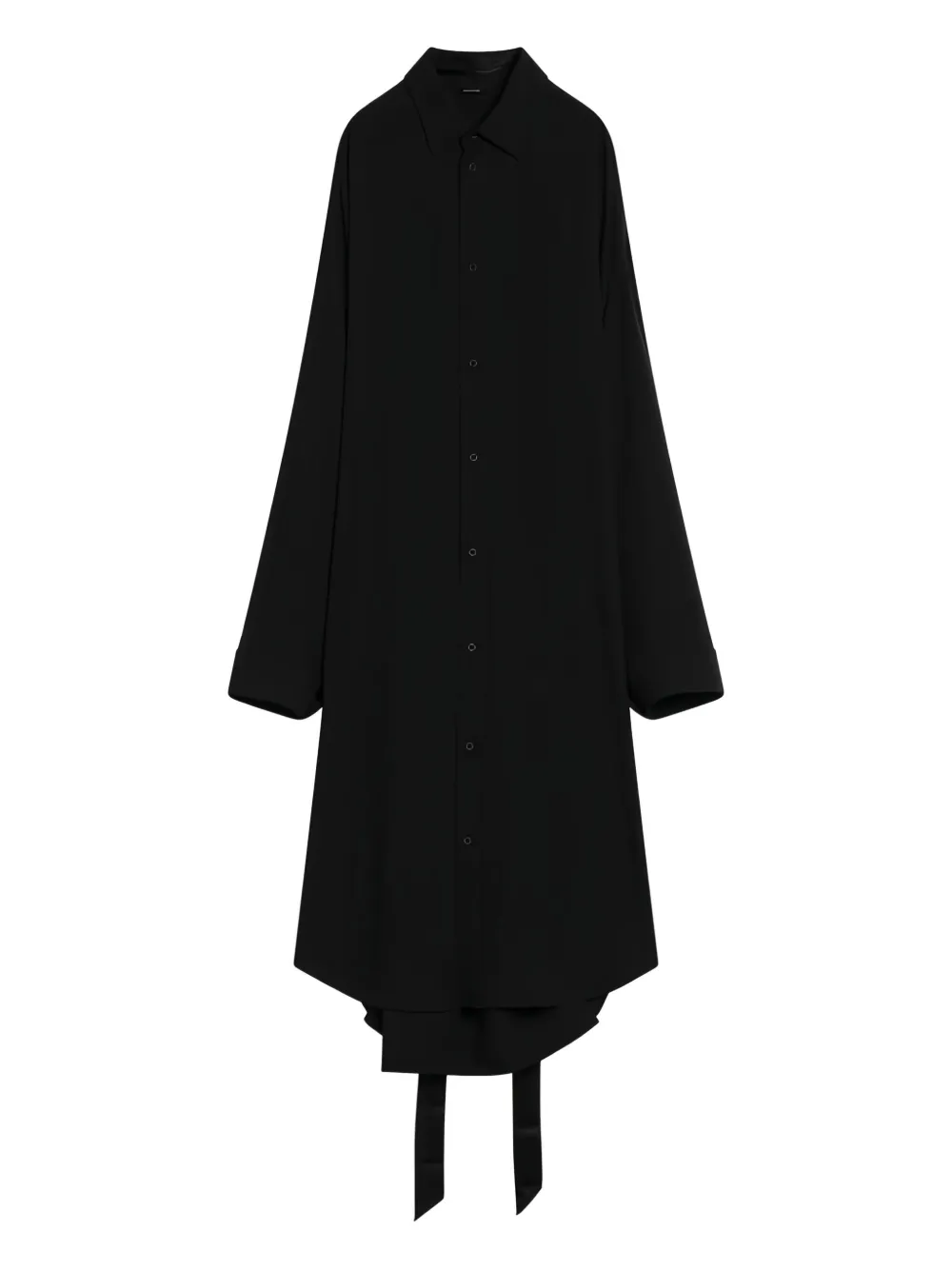 

Платье со шнуровкой BALENCIAGA, черный