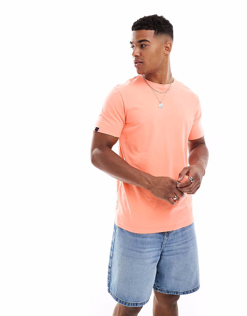 

Футболка Superdry Classic Essential в высушенном флуоресцентно-оранжевом цвете