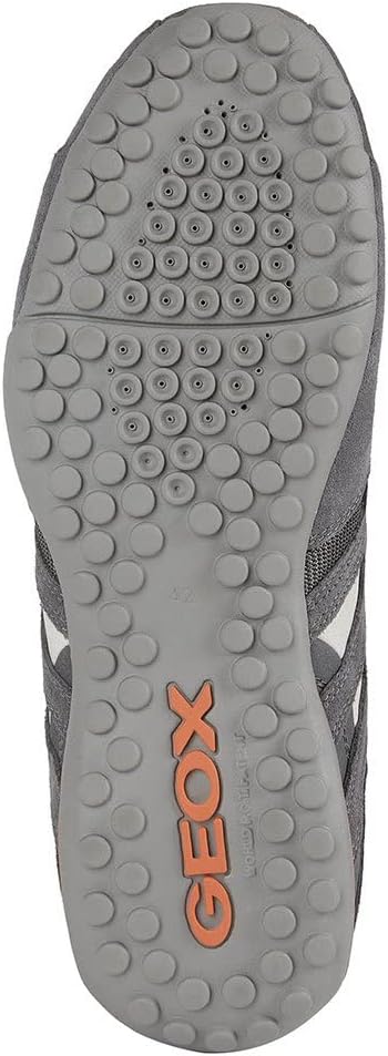 Мужские модные кроссовки Geox Uomo Snake, светло-серый — фото 3