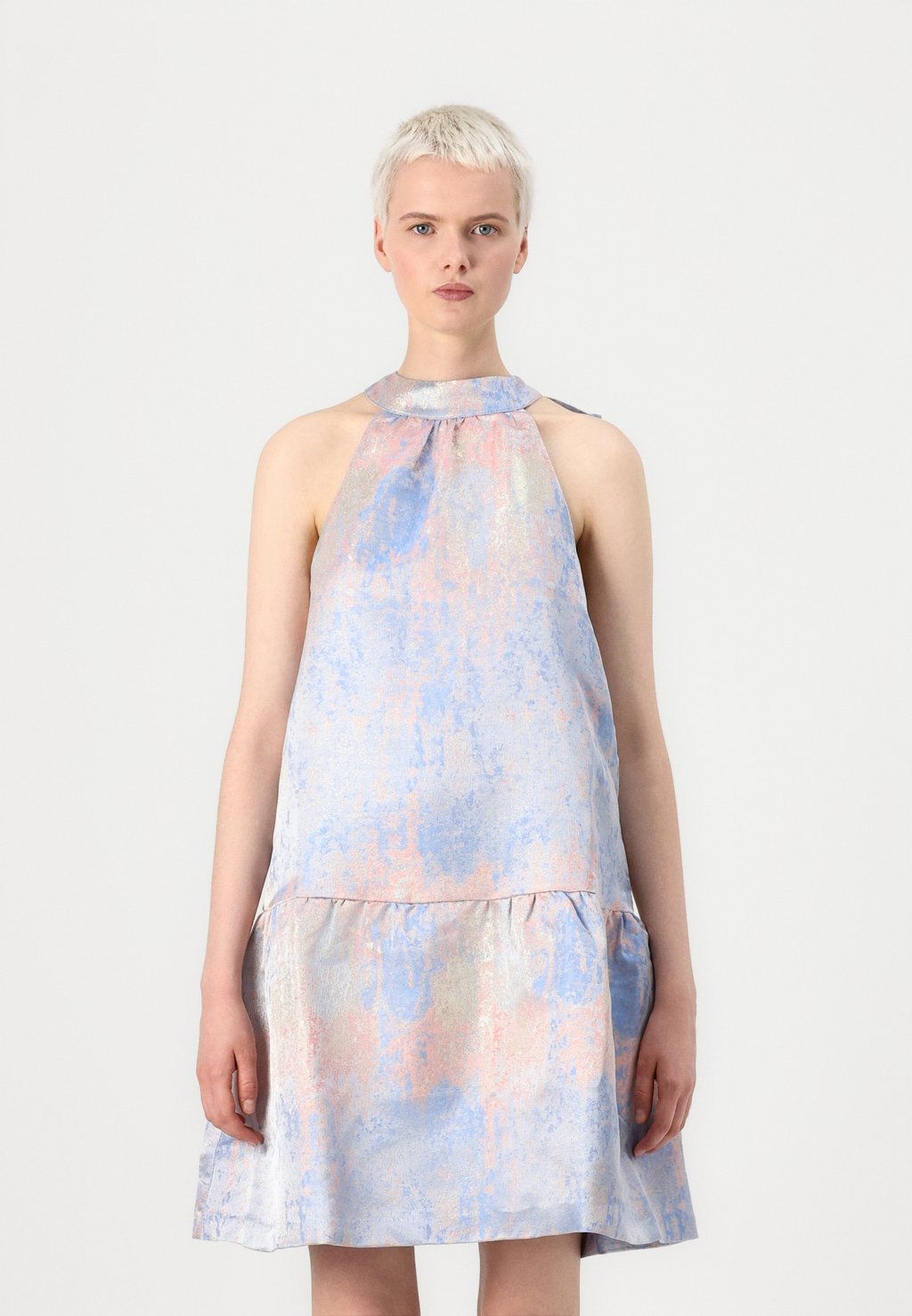

Коктейльное/вечернее платье NANTA HALTERNECK DRESS YAS, розовый