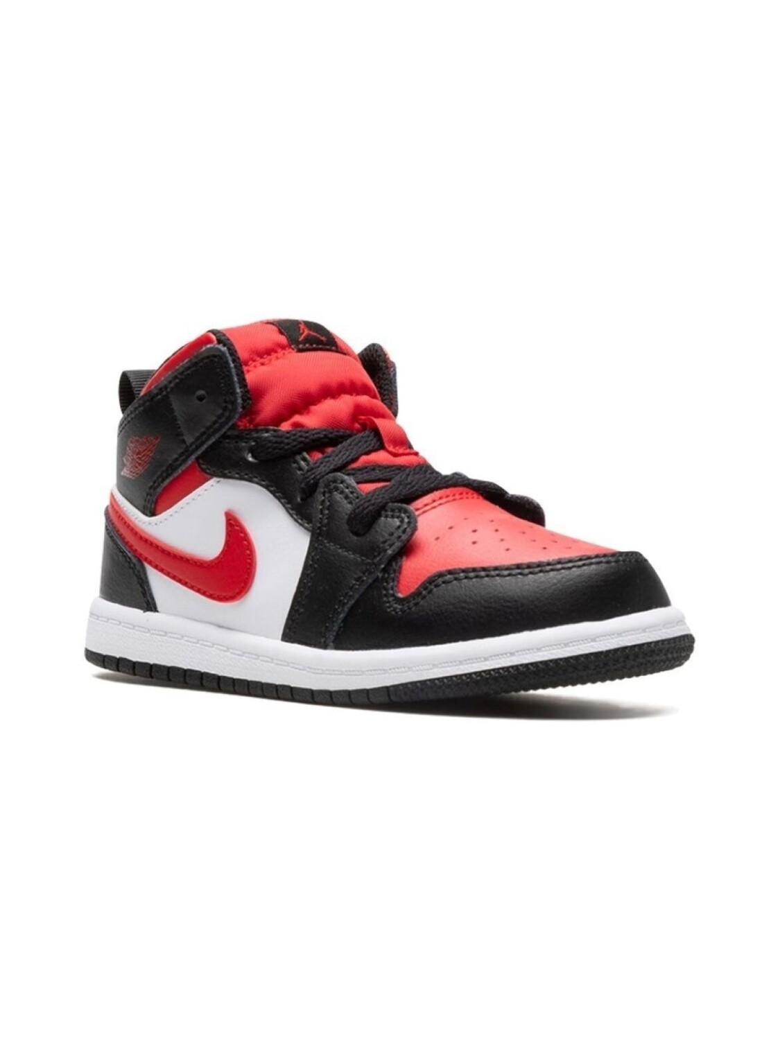 

Кроссовки Air Jordan 1 Mid Jordan Kids, черный